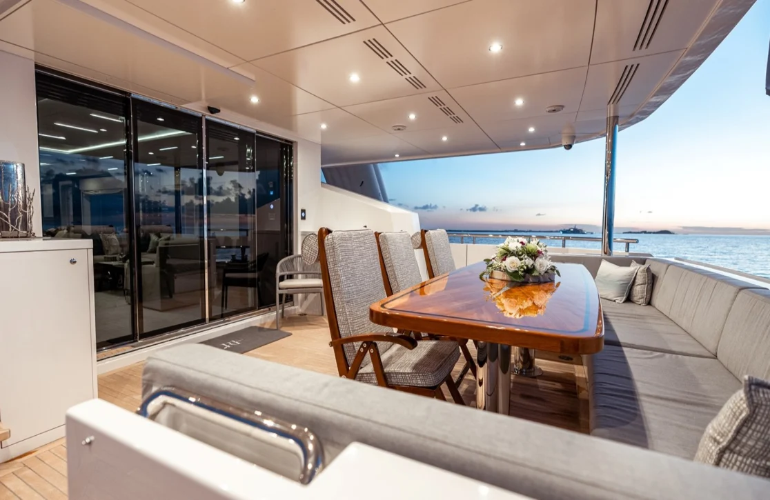 An image of Romeo Foxtrot yacht