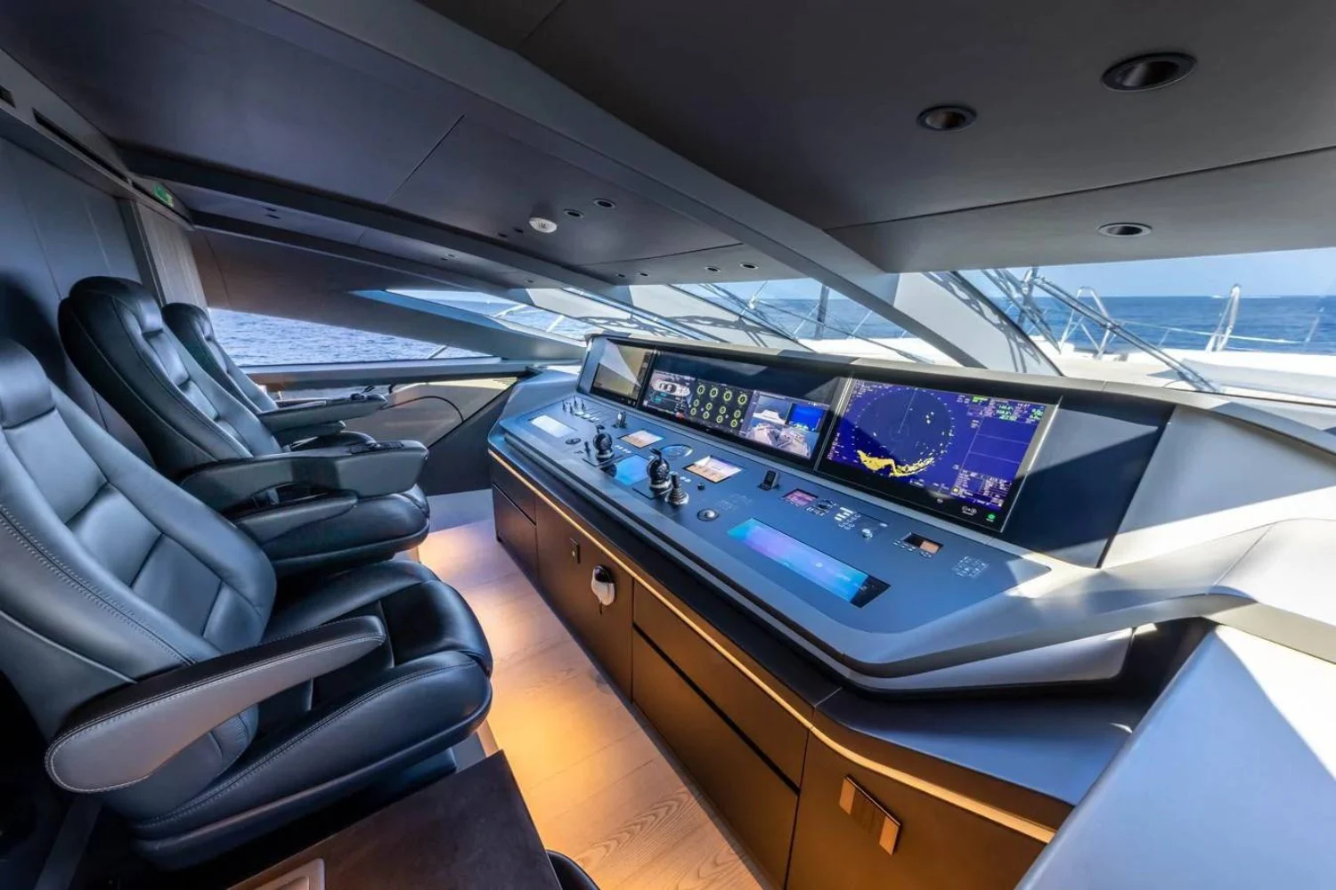 A preview of interior Bridge driving area