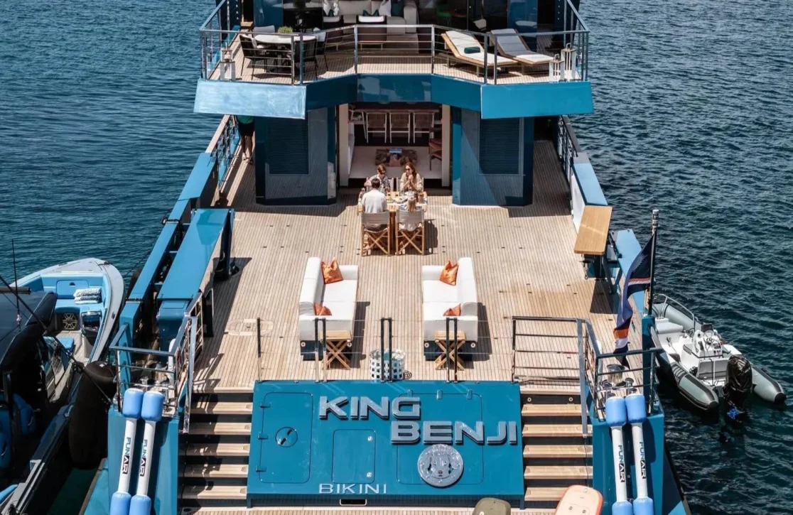 An image of King Benji yacht