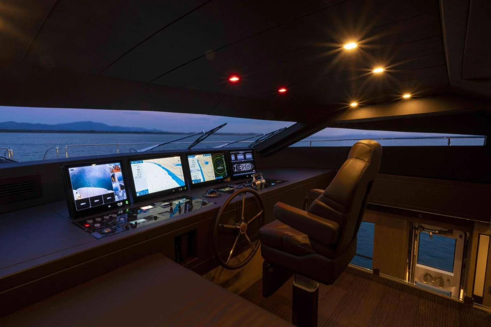 A preview of interior Bridge driving area