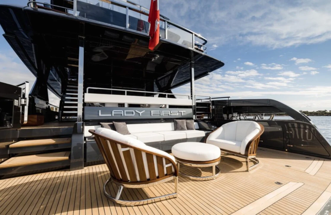 An image of Lady First yacht