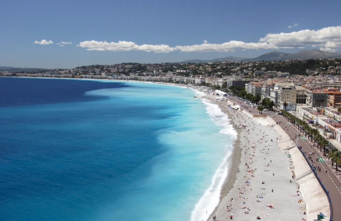 An image of Nice's Beaches