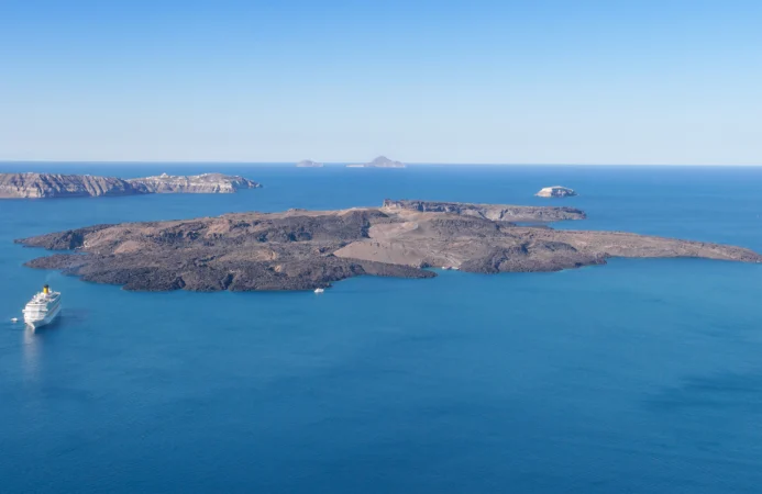 An image of Volcano of Santorini