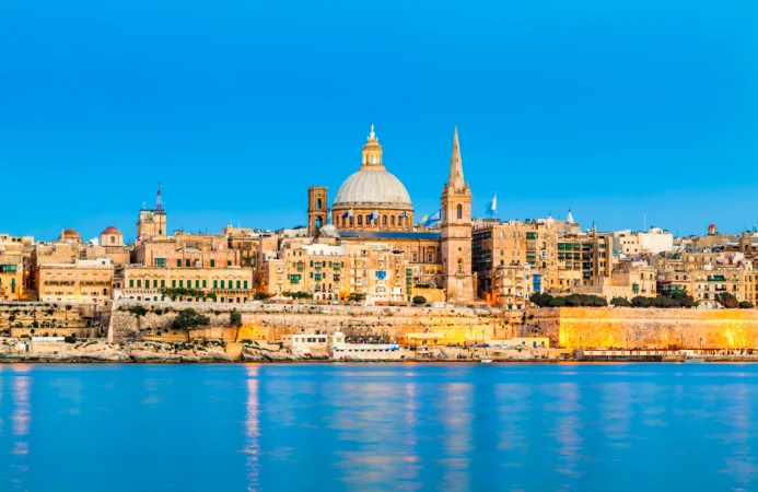 An image of Valletta Malta