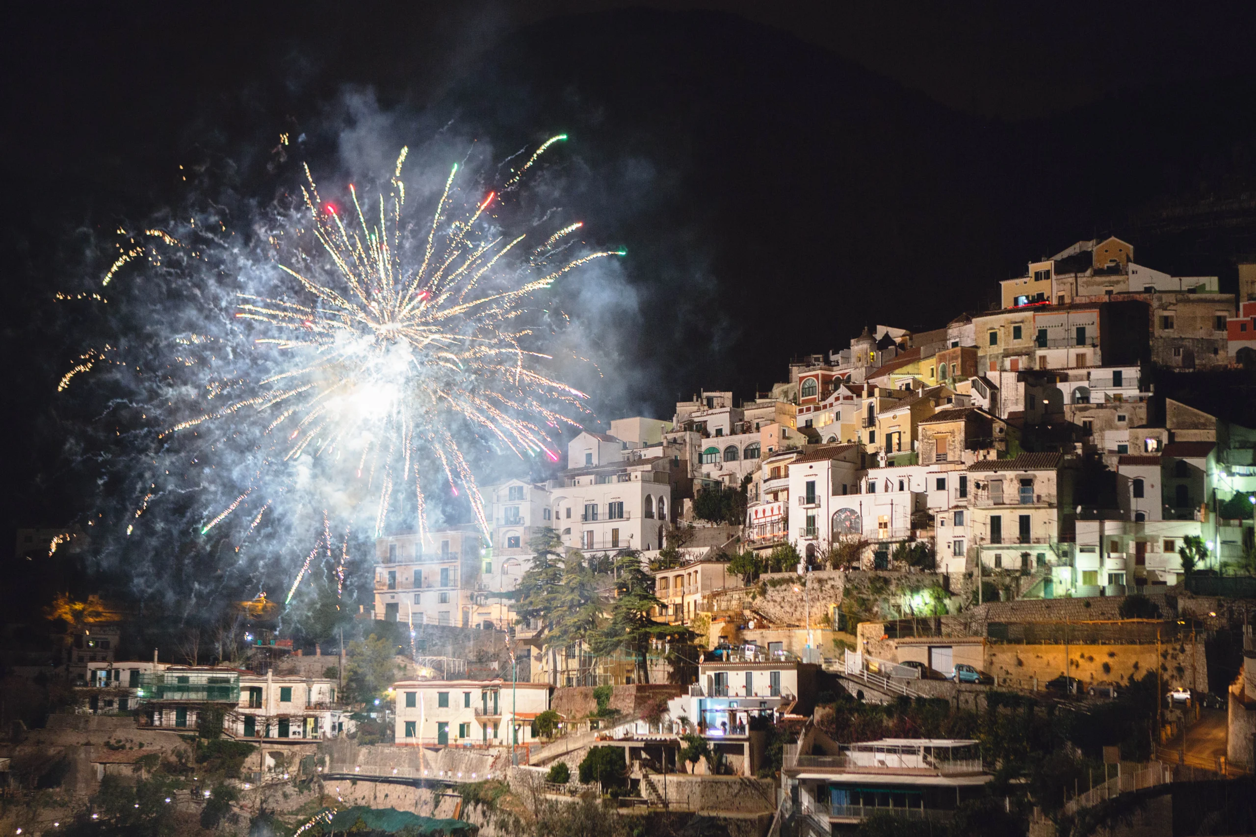 Amalfi Coast Fireworks