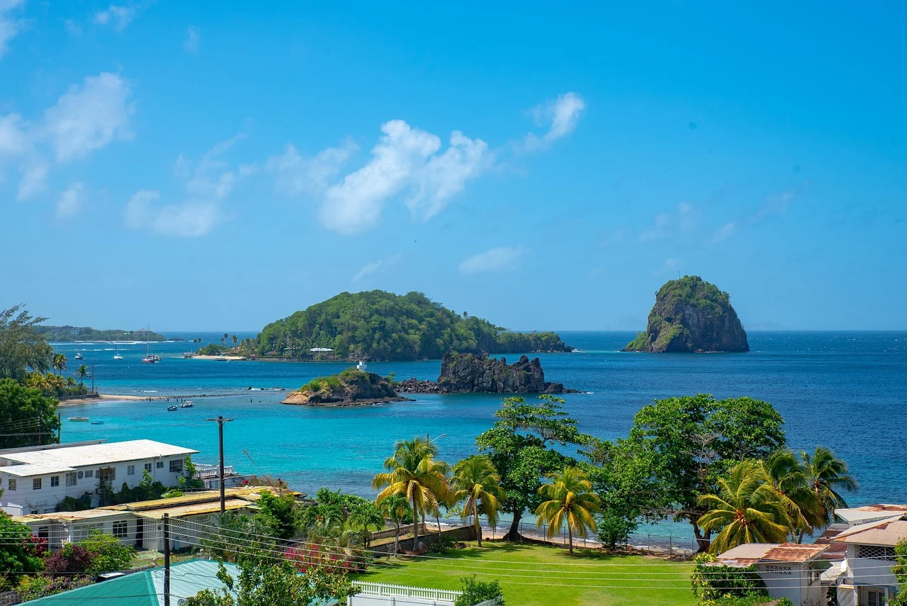 coastal view in St Vincent & The Grenadines