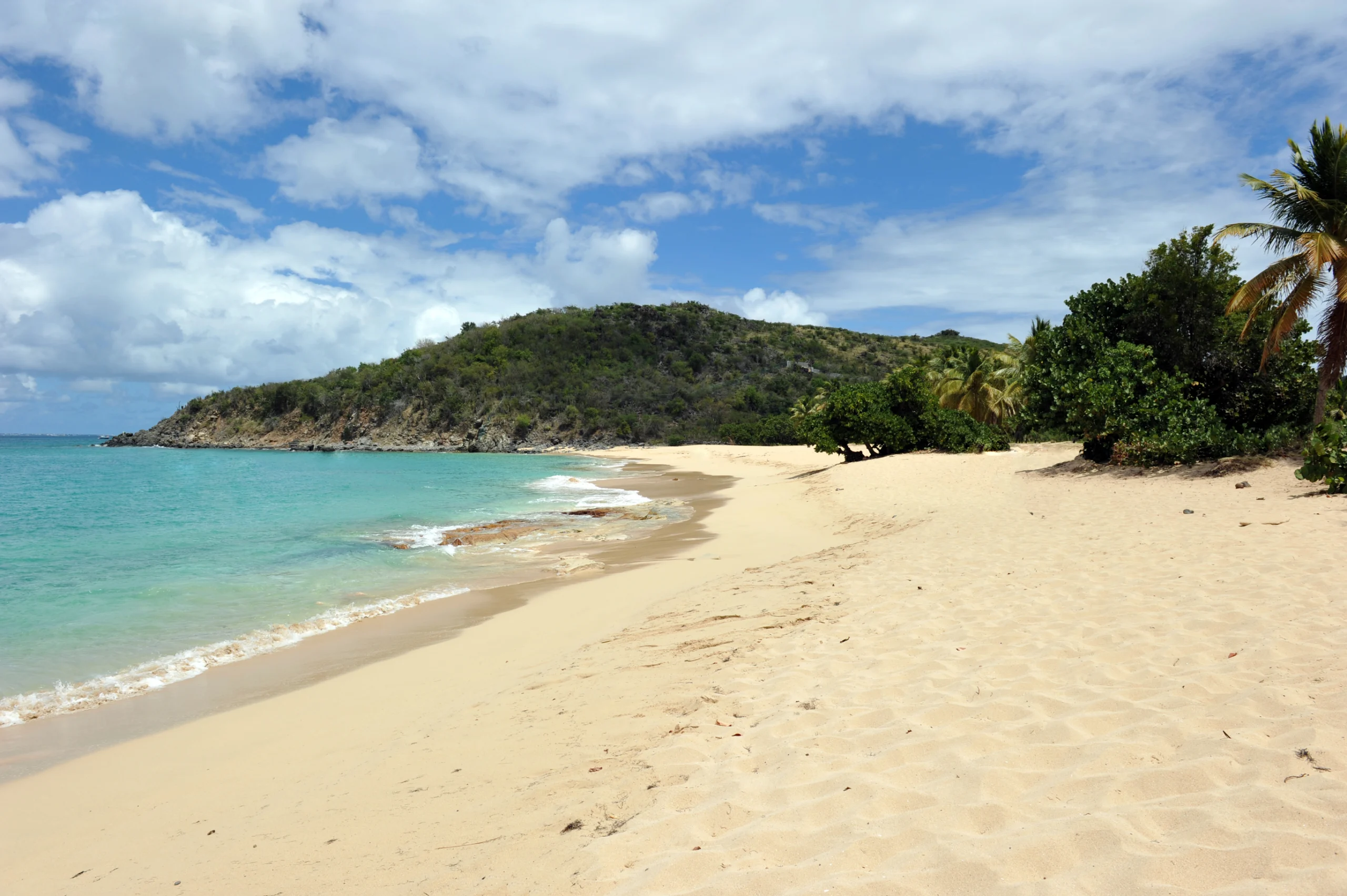 Happy bay, St Martin.