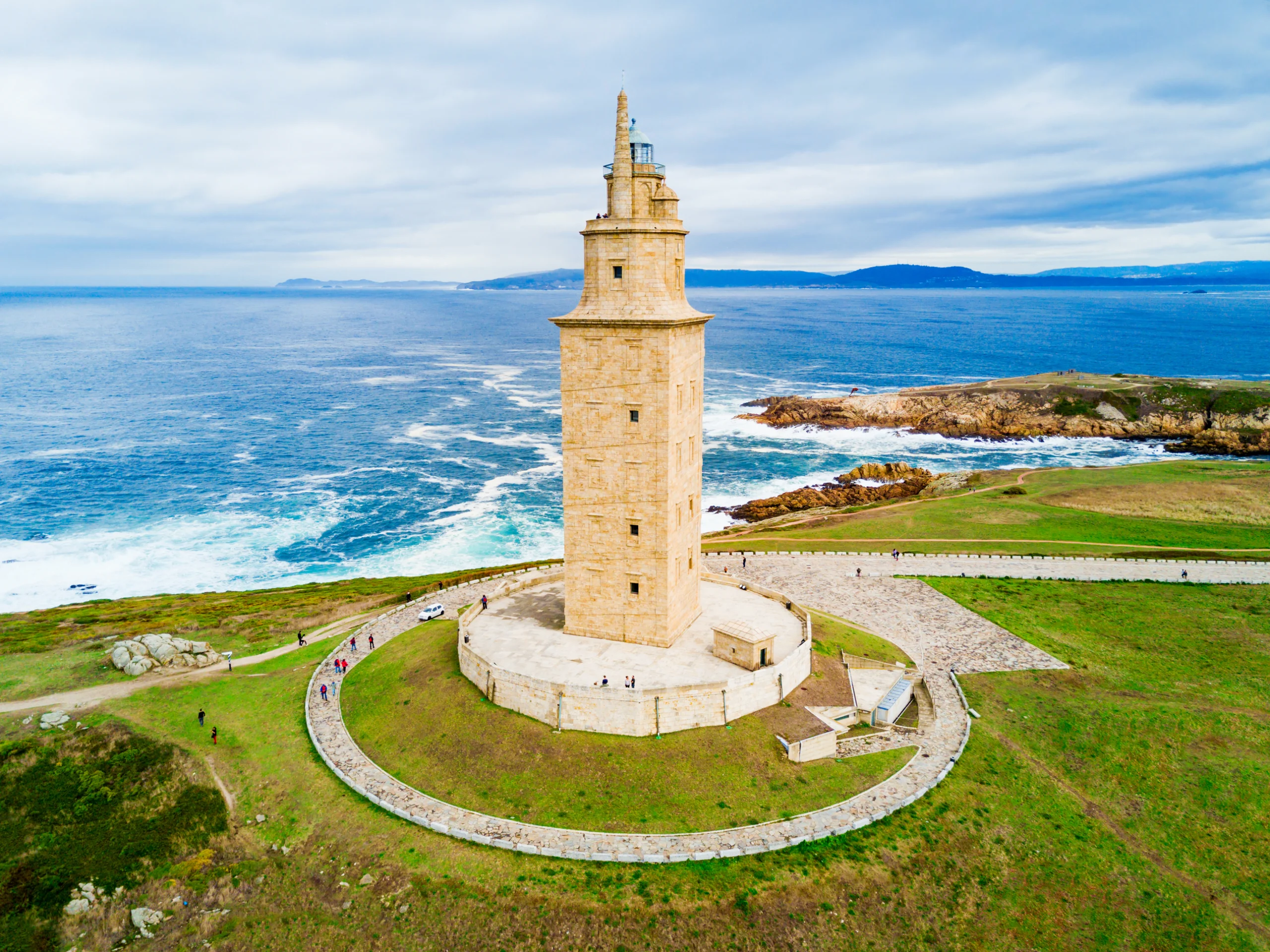 Tower of Hercules Torre in A Coruna.