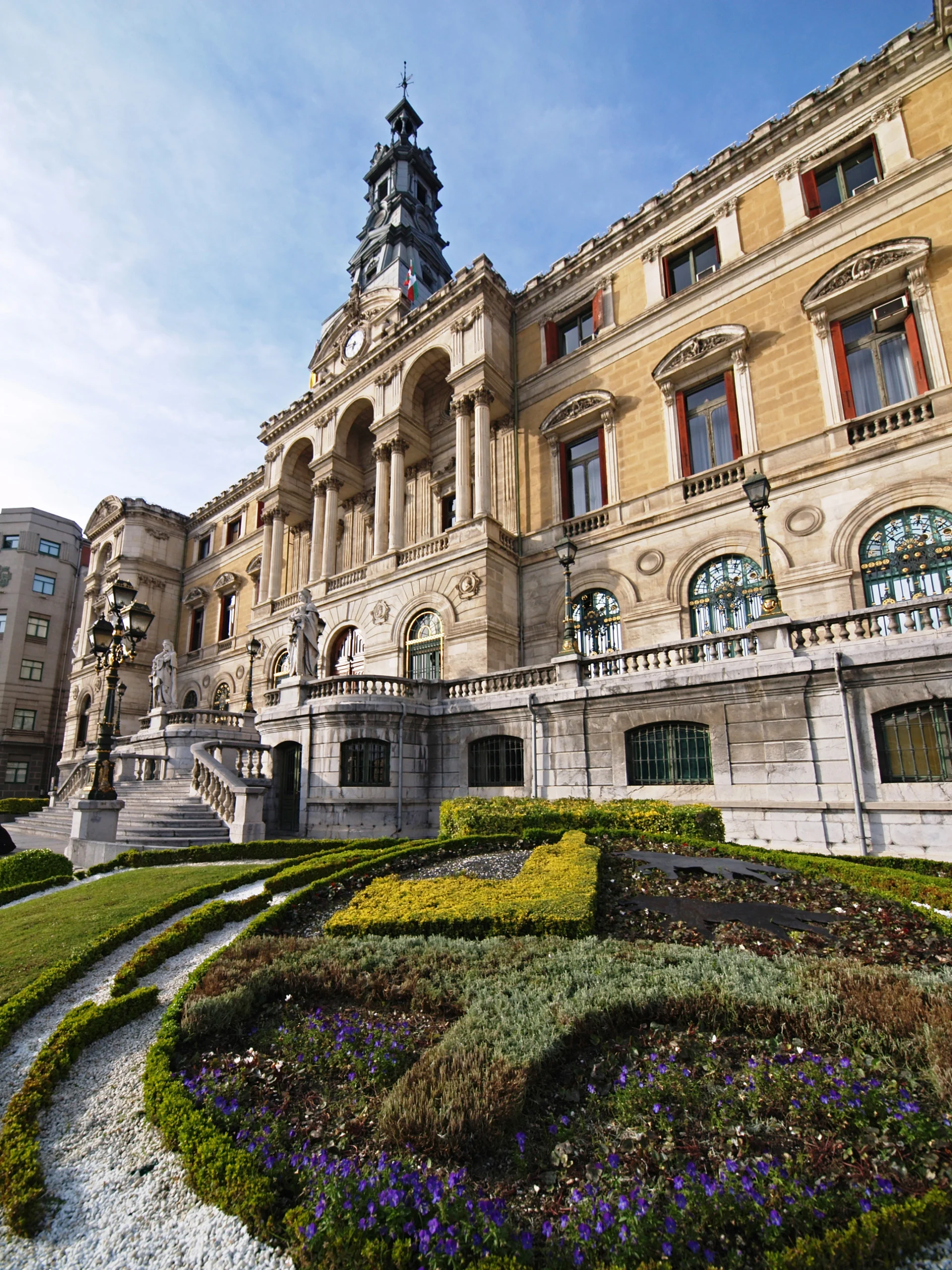 Bilbao city townhall, Biscay, Spain.