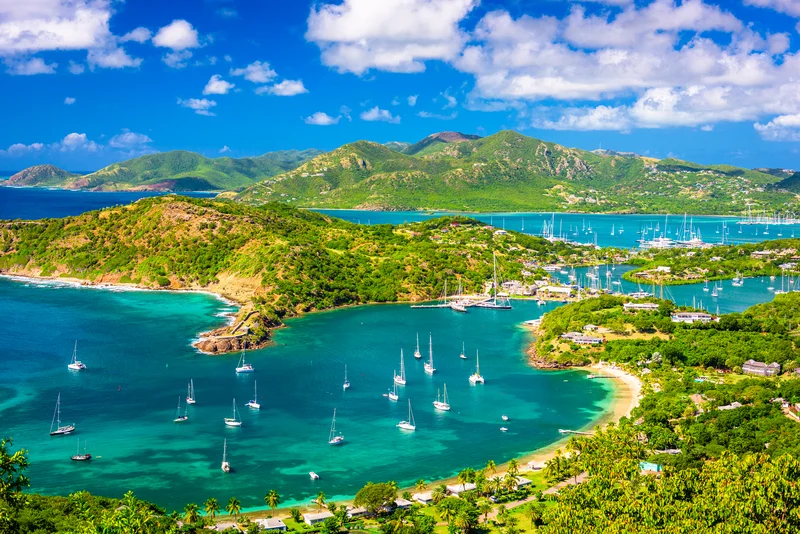 Shirley Heights, Antigua and Barbuda view from the overlook