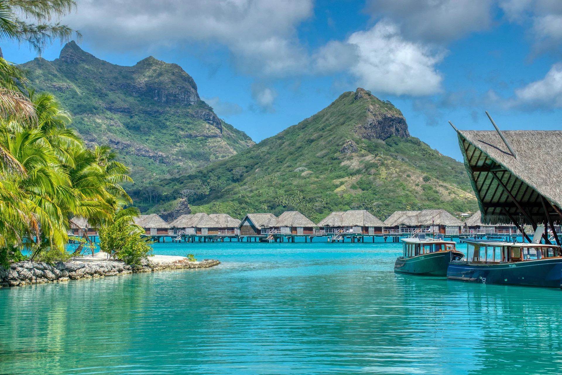 lagoon in Tahiti