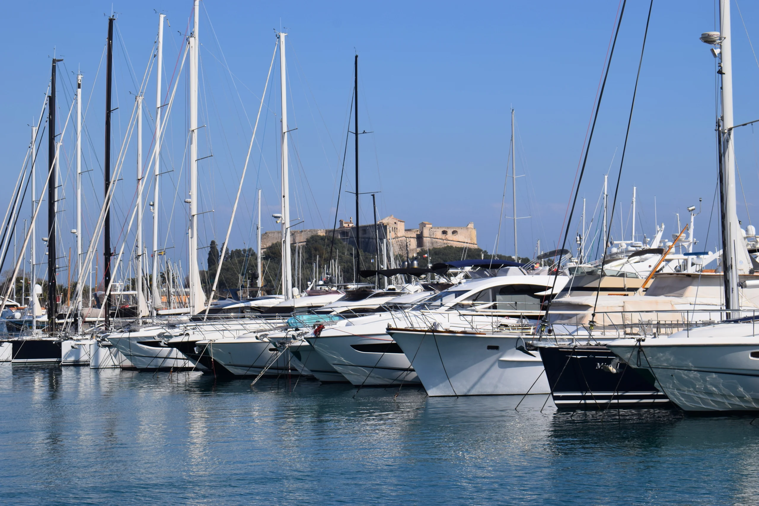 Antibes yachts.