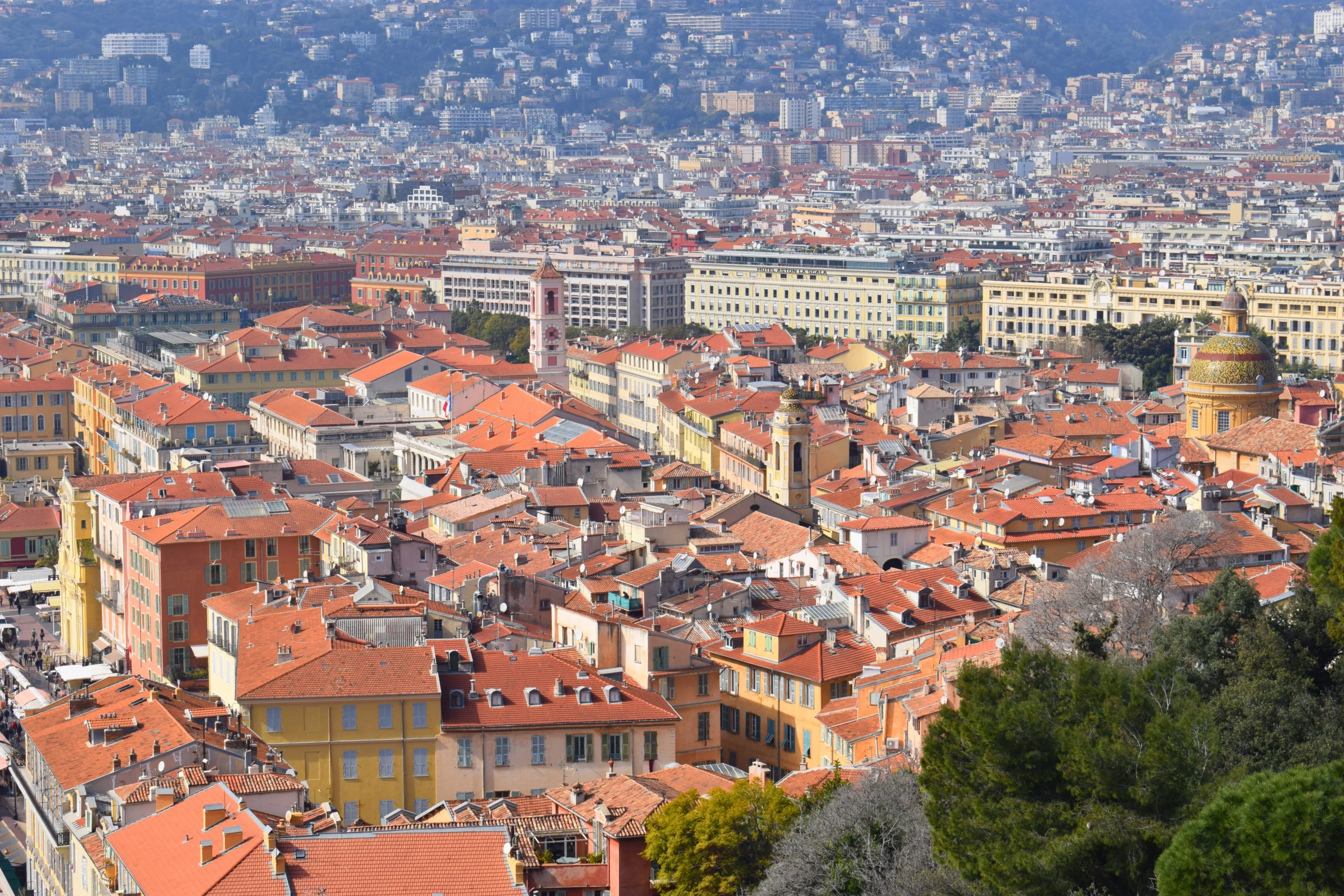 Nice rooftops.
