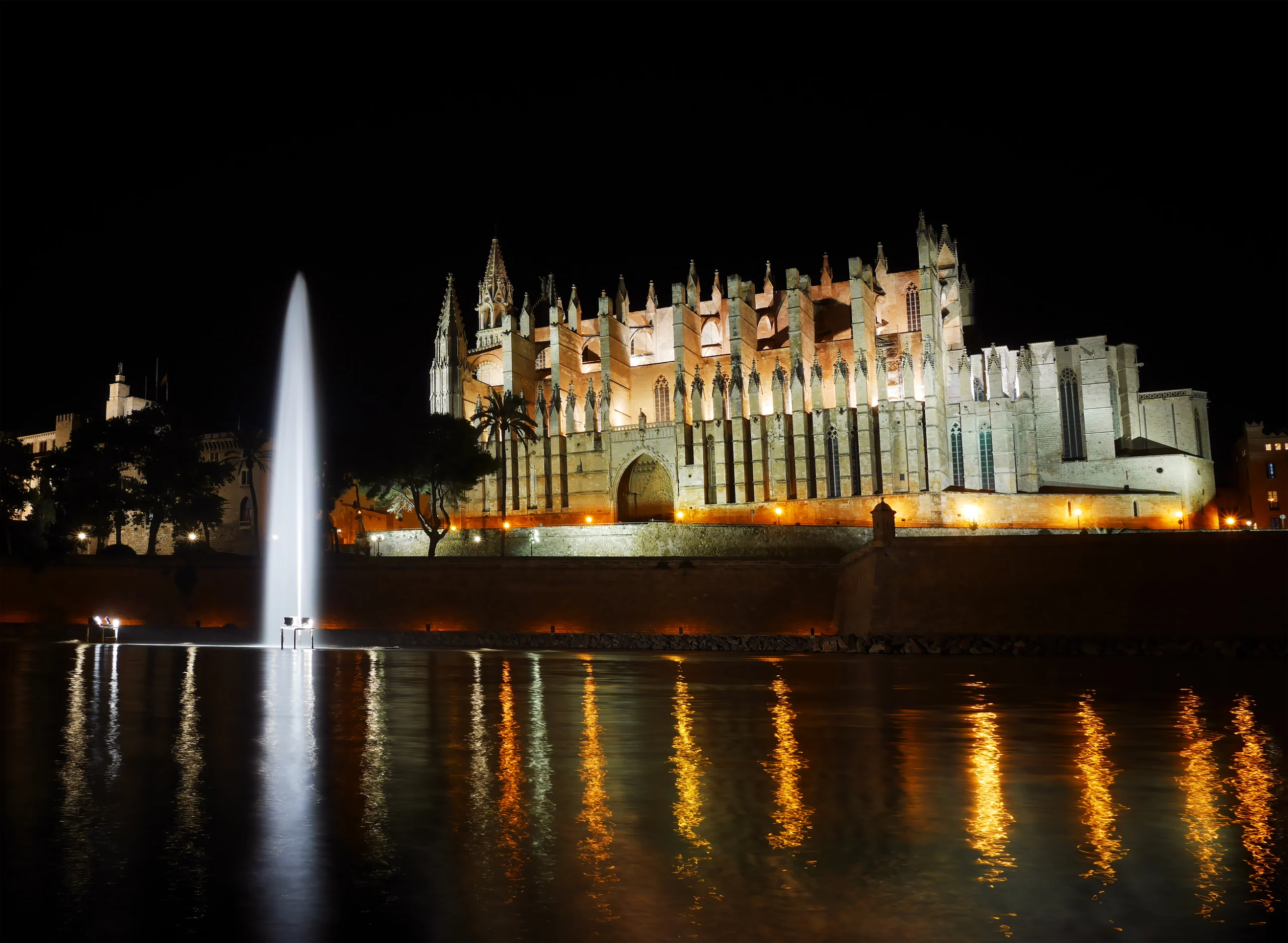 The Cathedral of Santa Maria of Palma, Mallorca.