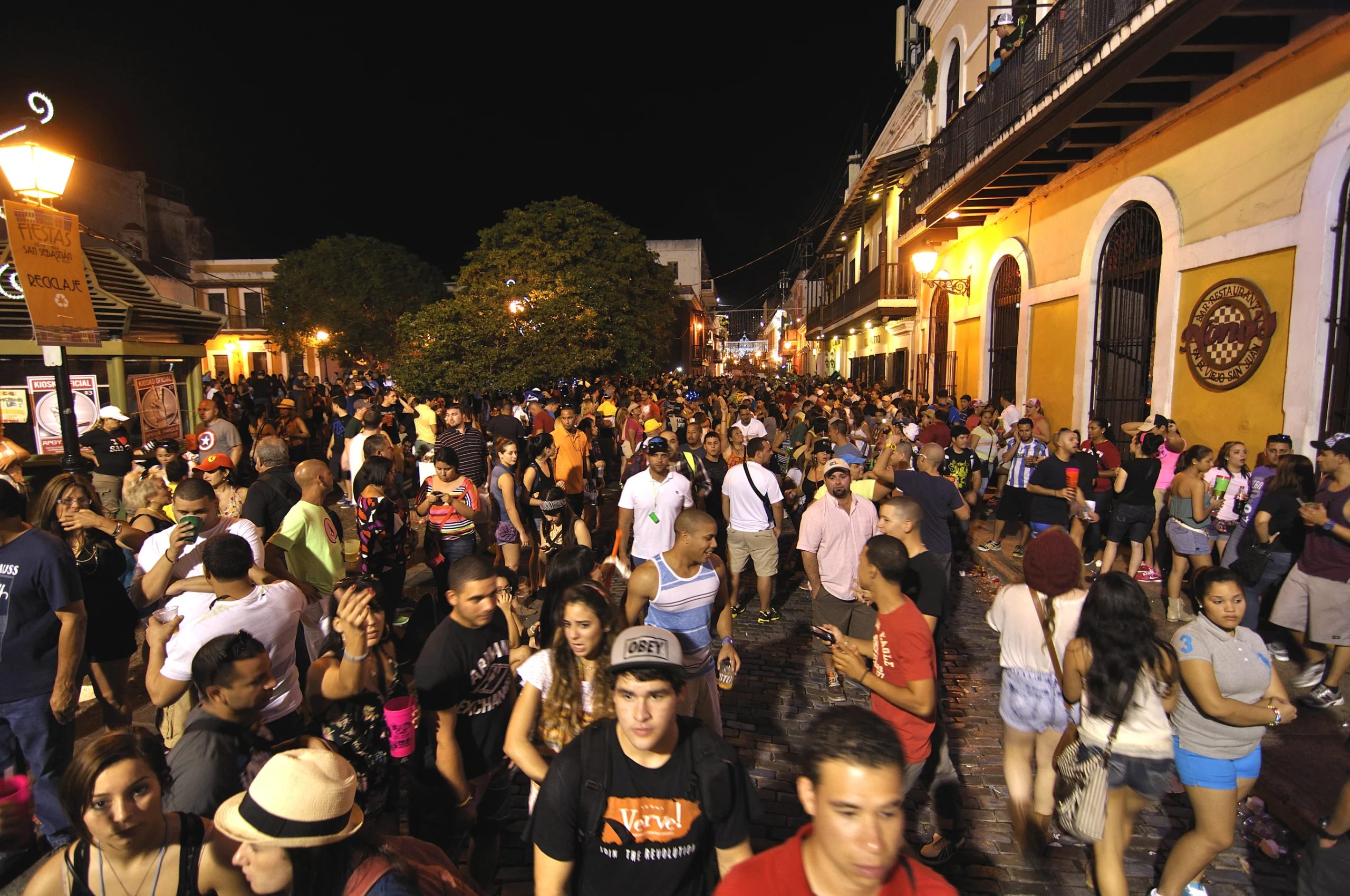 San Sebastian Street in San Juan.