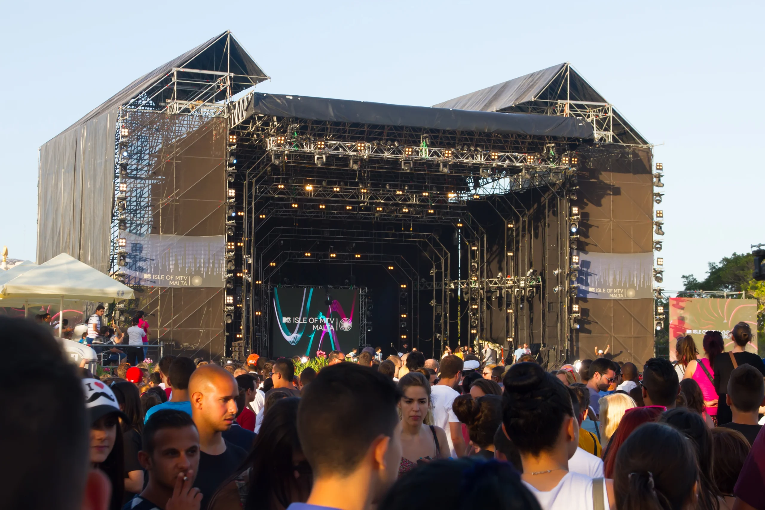 MTV Music festival in Malta.