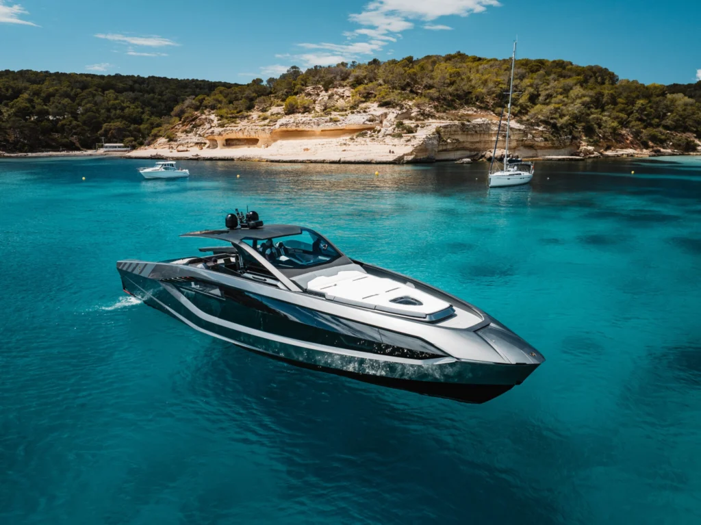 Lamborghini 63 in the water