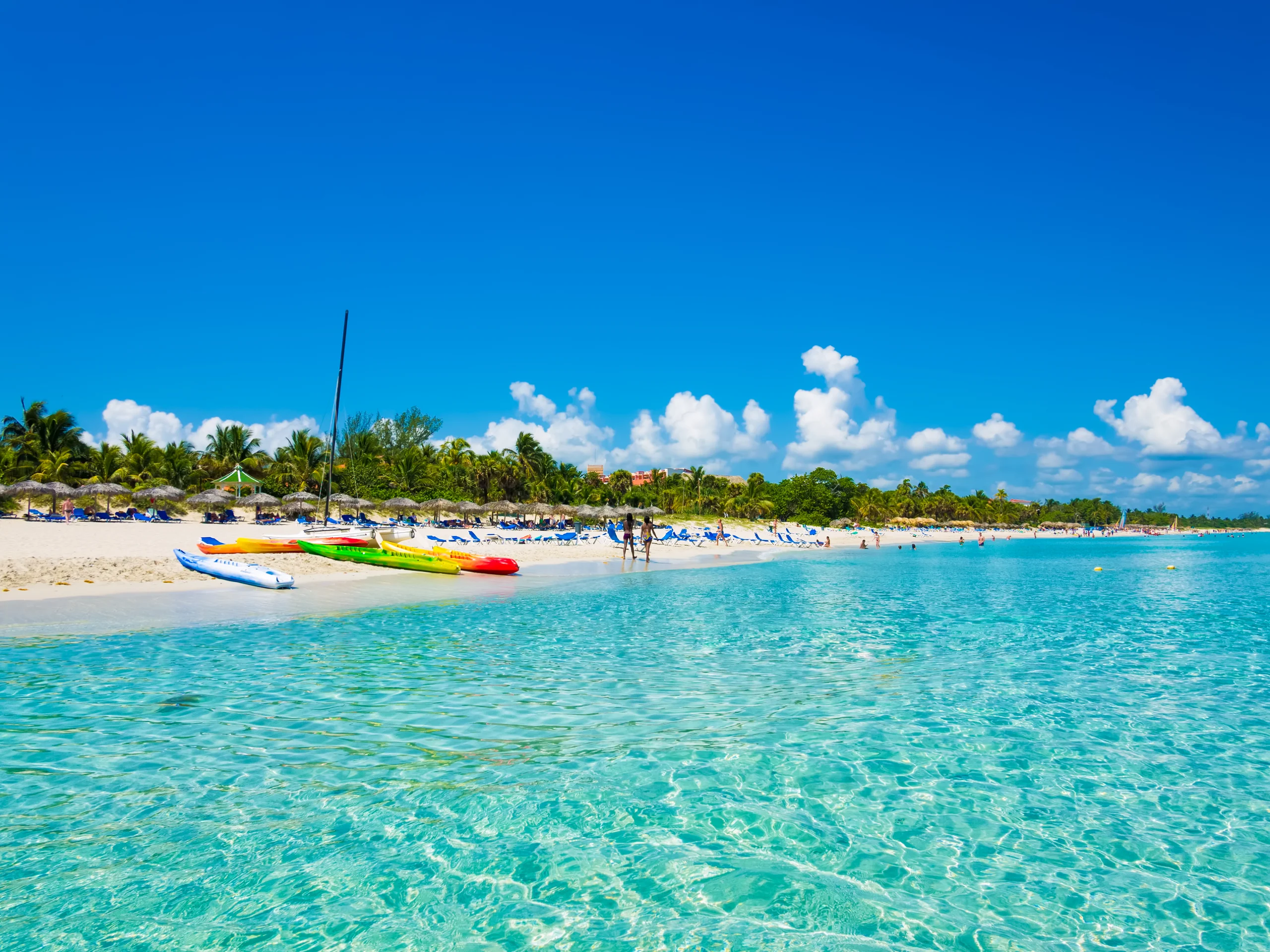 Varadero beach in Cuba