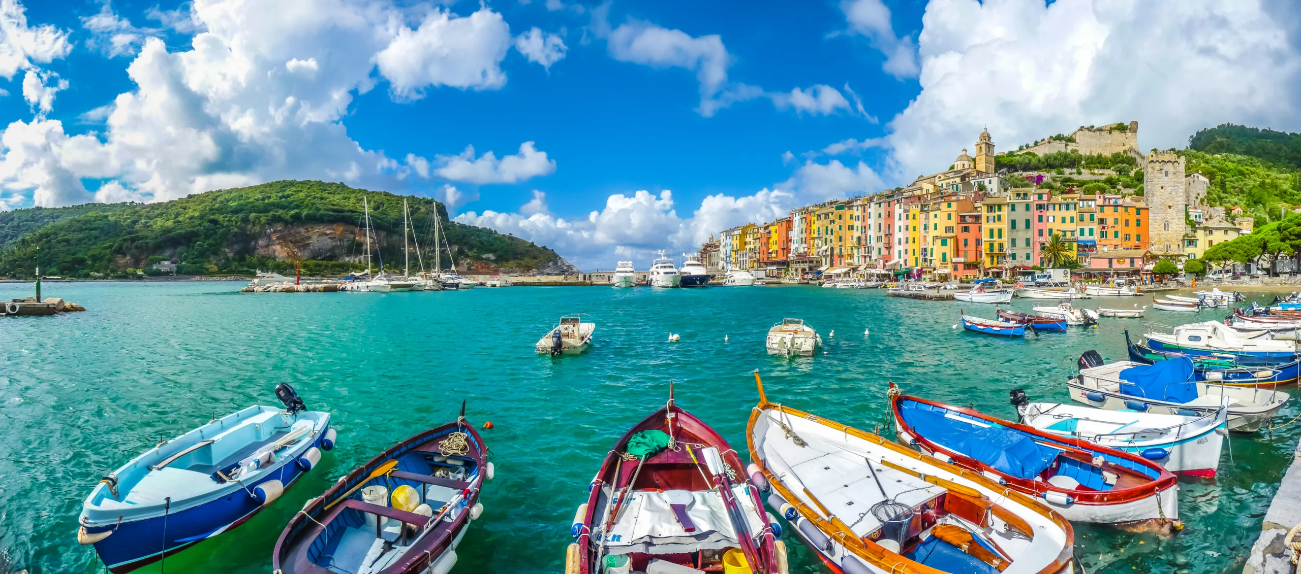 Fisherman town of Portovenere, Liguria, Italy