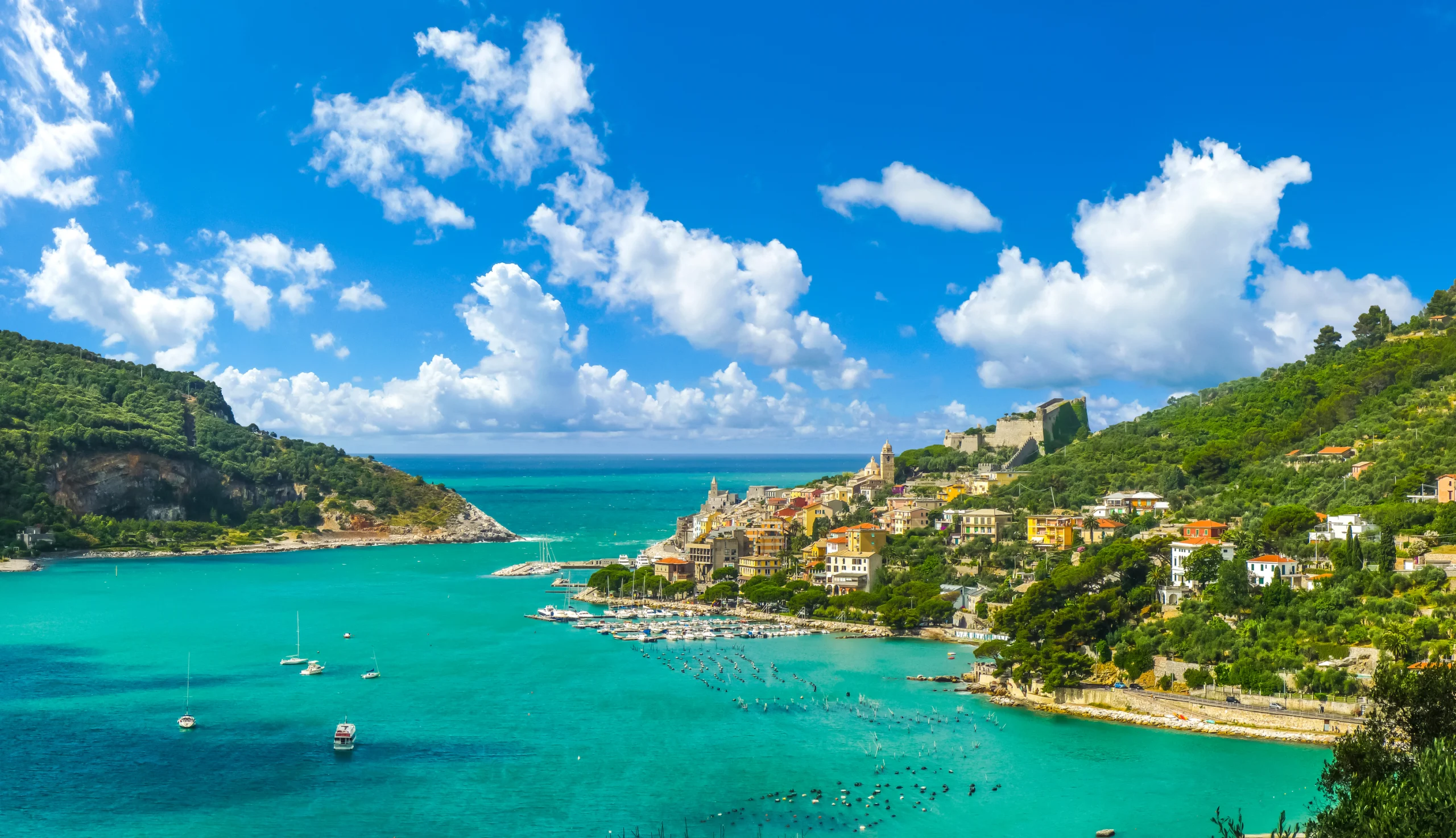 Fisherman town of Portovenere, Liguria, Italy