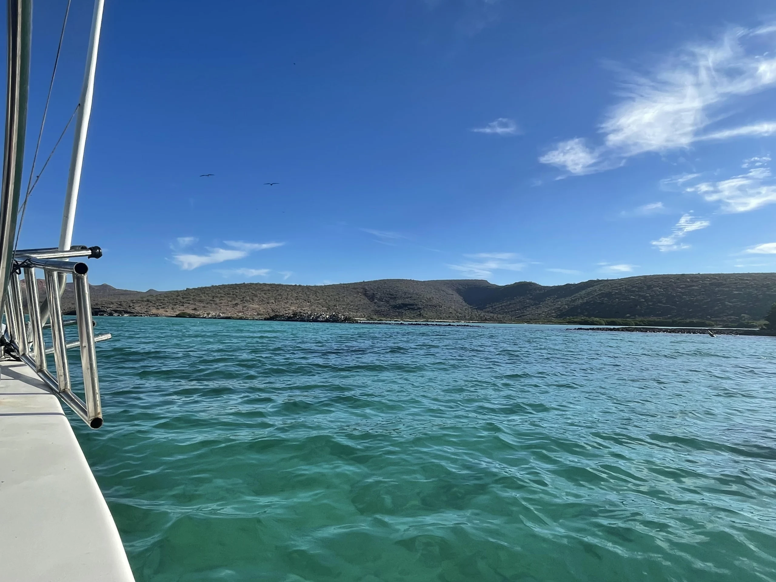 Cabo La Paz, sailing near Espiritu Santo in the Sea of Cortez
