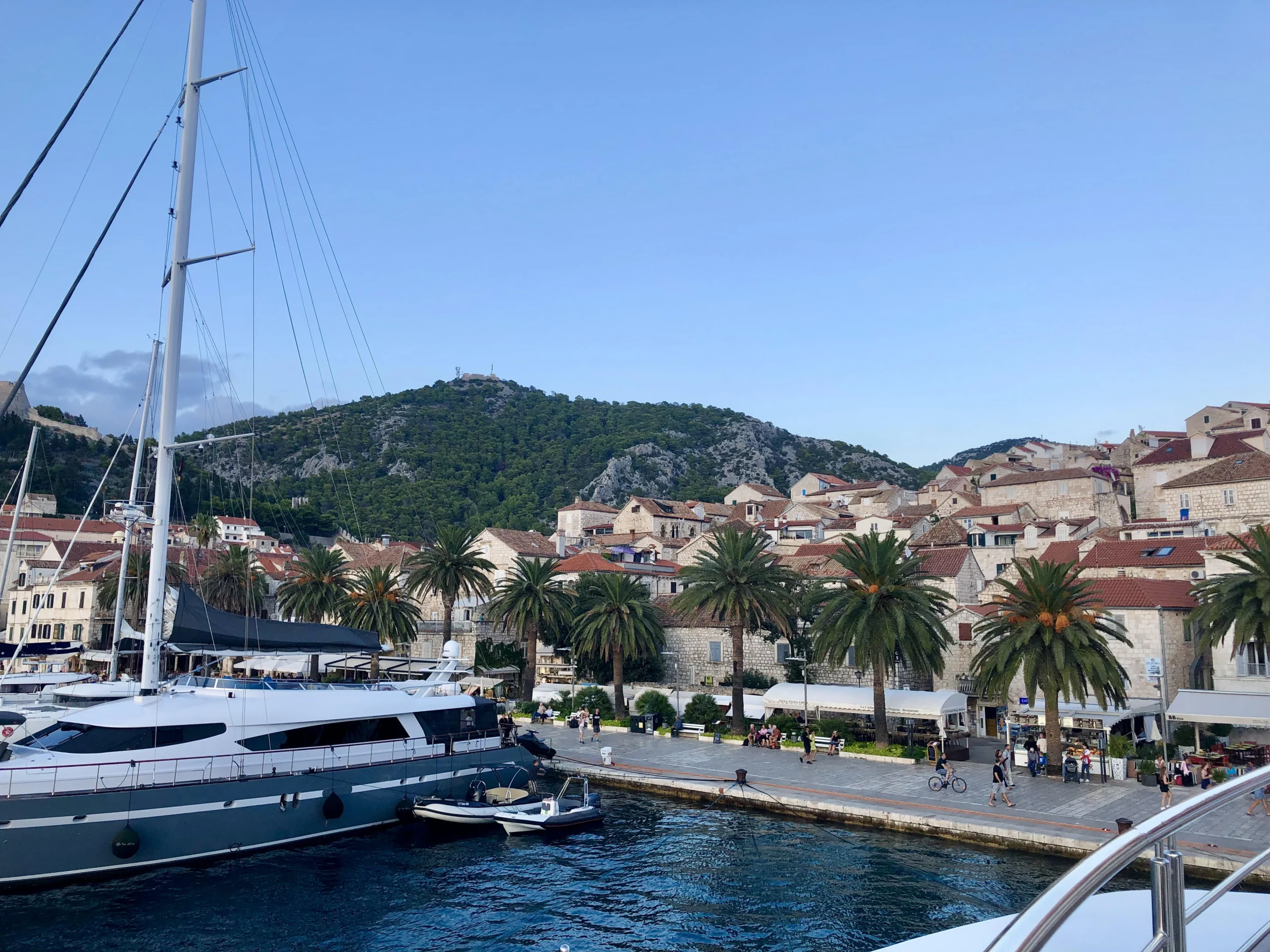 Dalmatian Islands from Hvar harbor