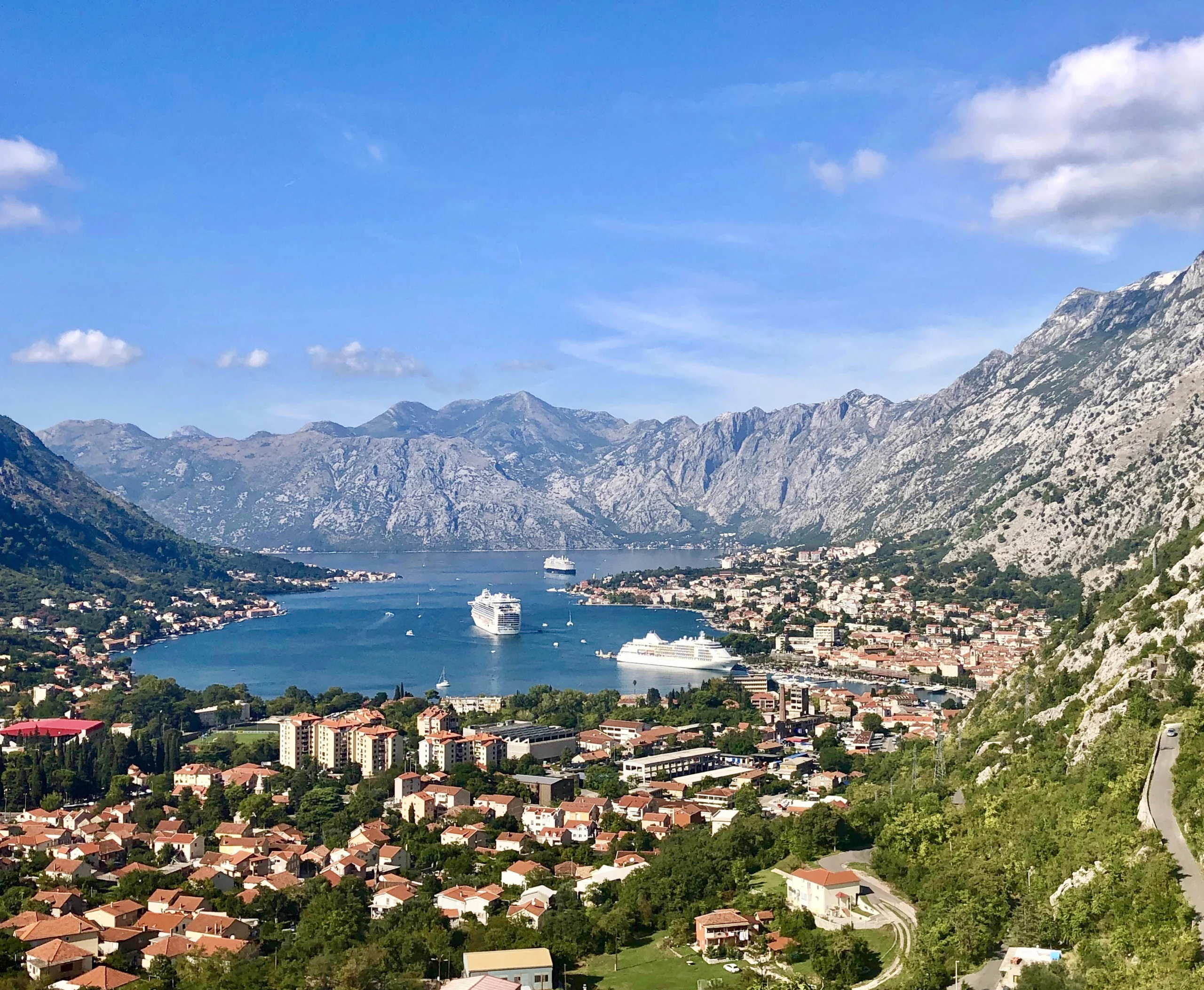 Kotor view from above