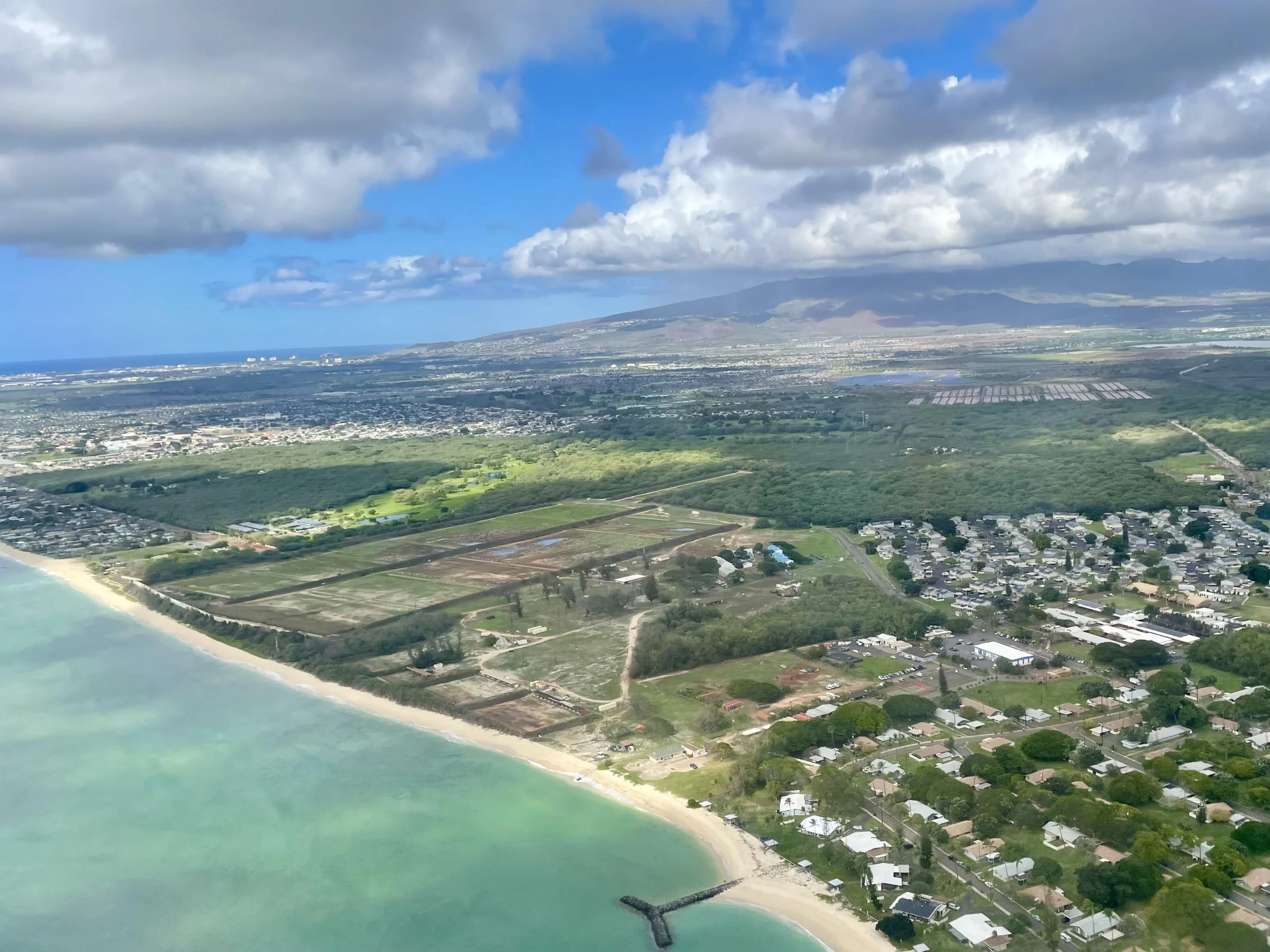 Oahu from above