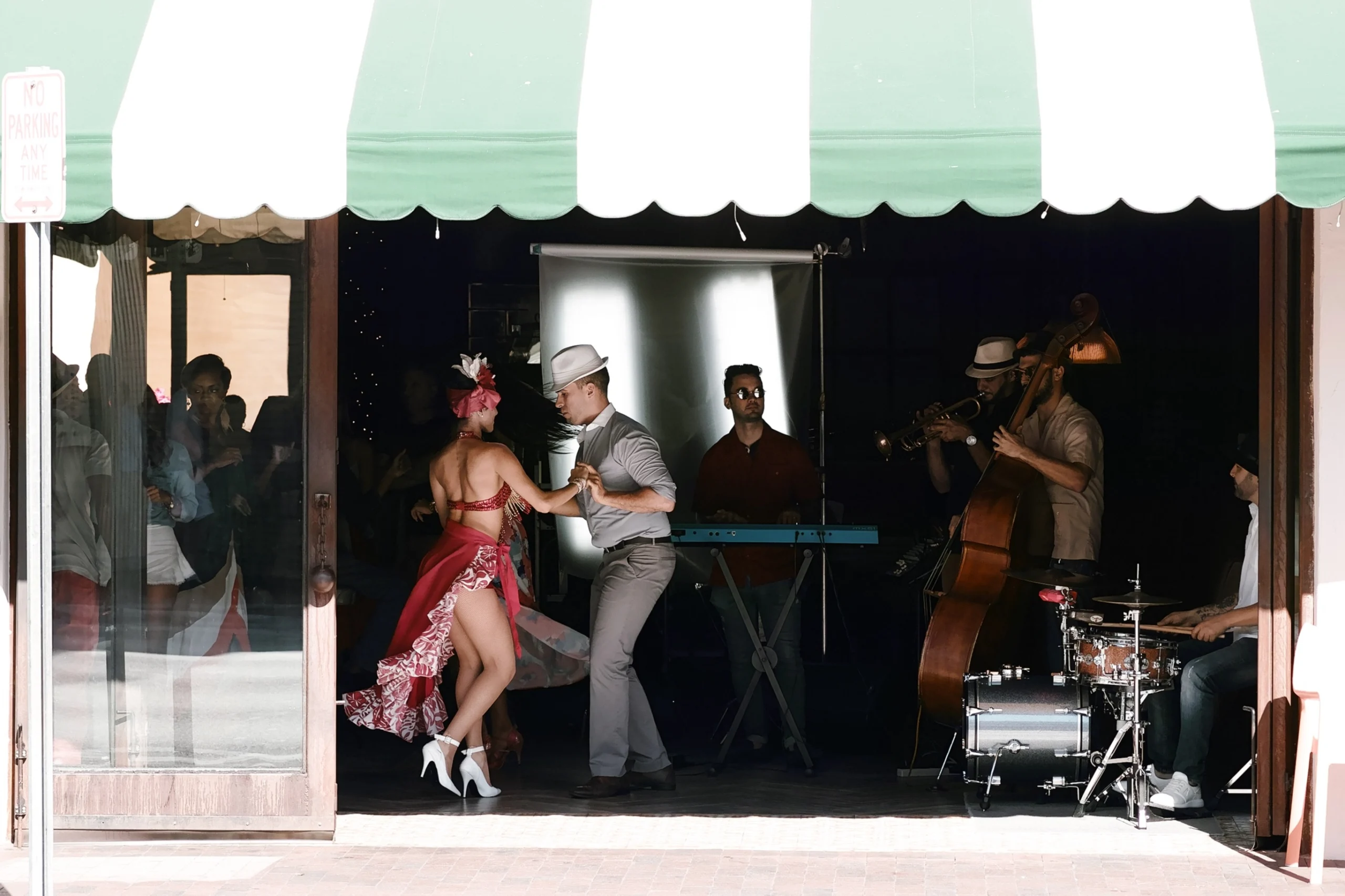 Dancing Couple. Little Havana in Miami