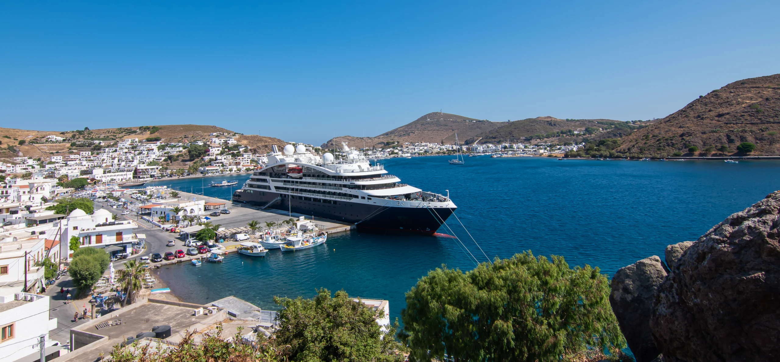 Port of Patmos, Greece