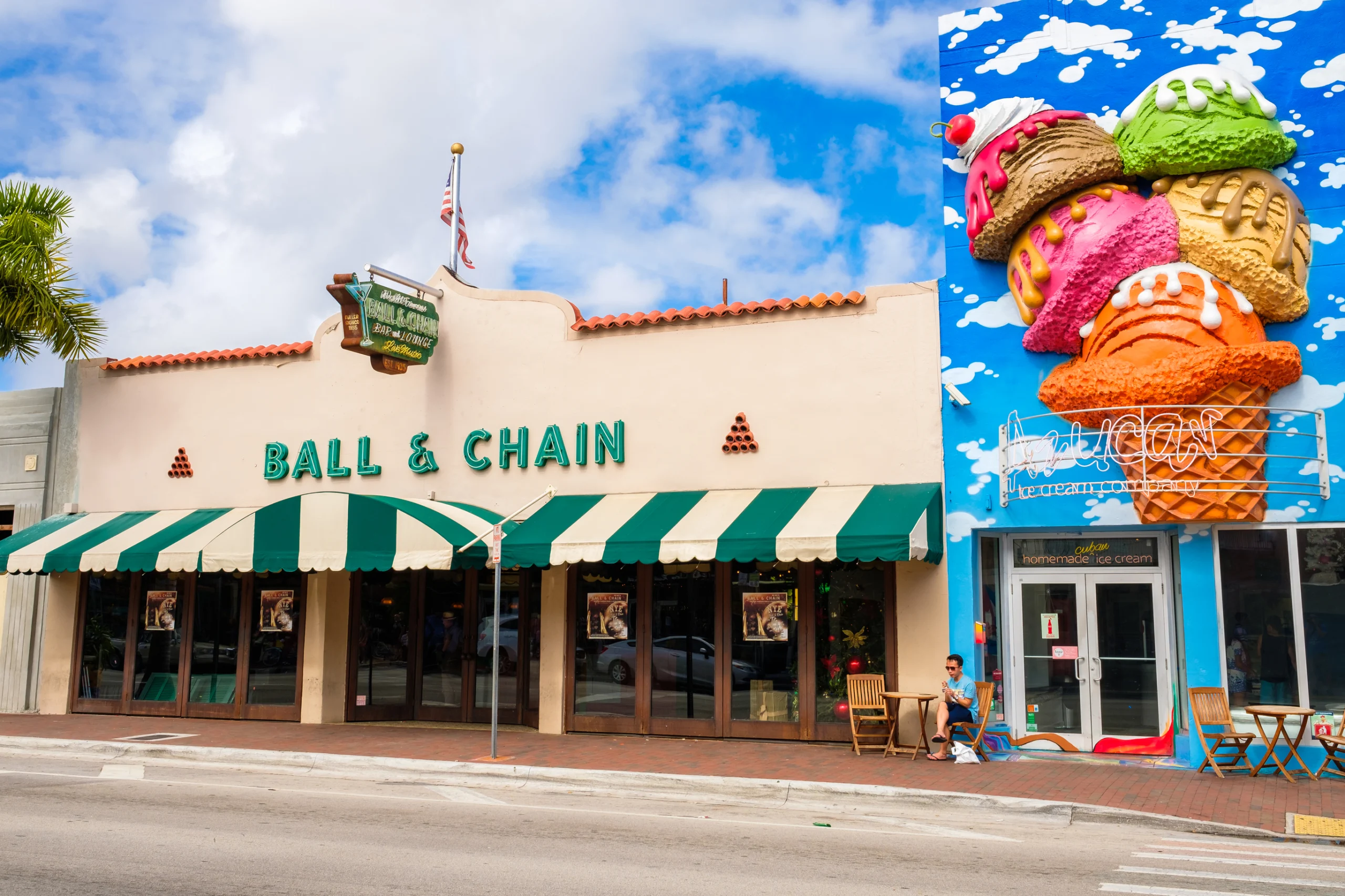 Little Havana Cityscape. Miami, FL