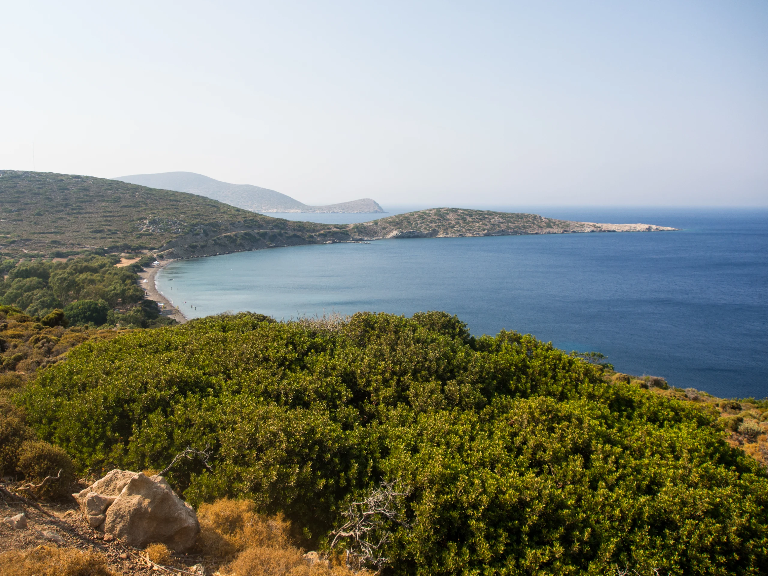 Plaka beach, Tilos island, Greece
