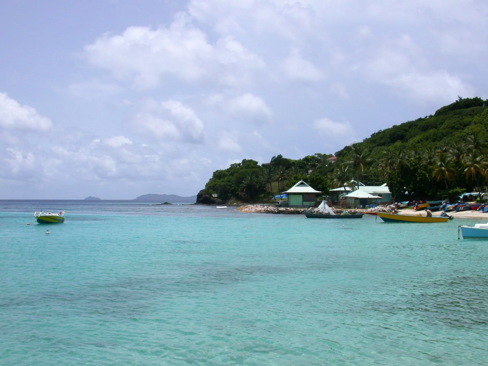 Mustique Island in the Grenadines