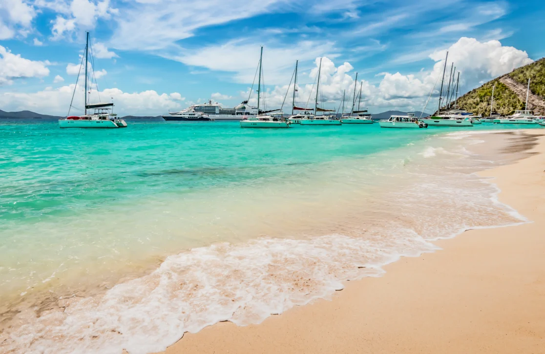 This Caribbean Yacht Playground Has Flamingos, Shipwrecks, and World-Famous Beach Bars