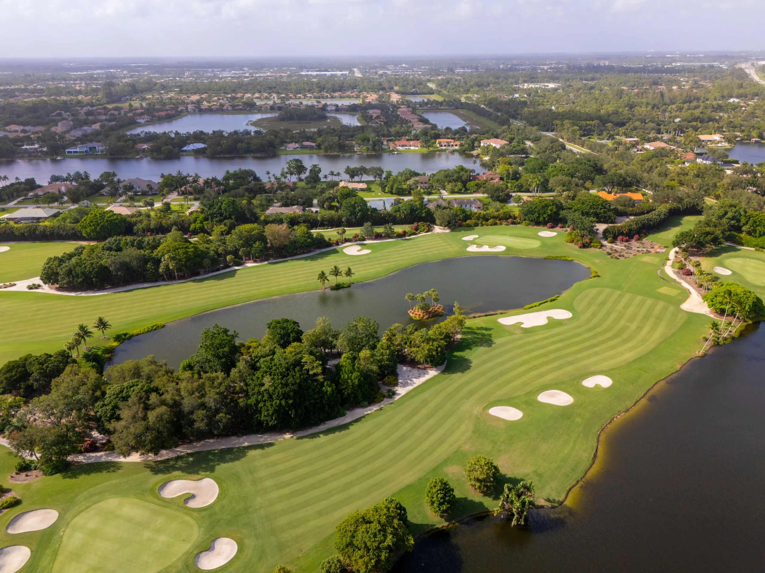Golf Course in Palm Beach Florida
