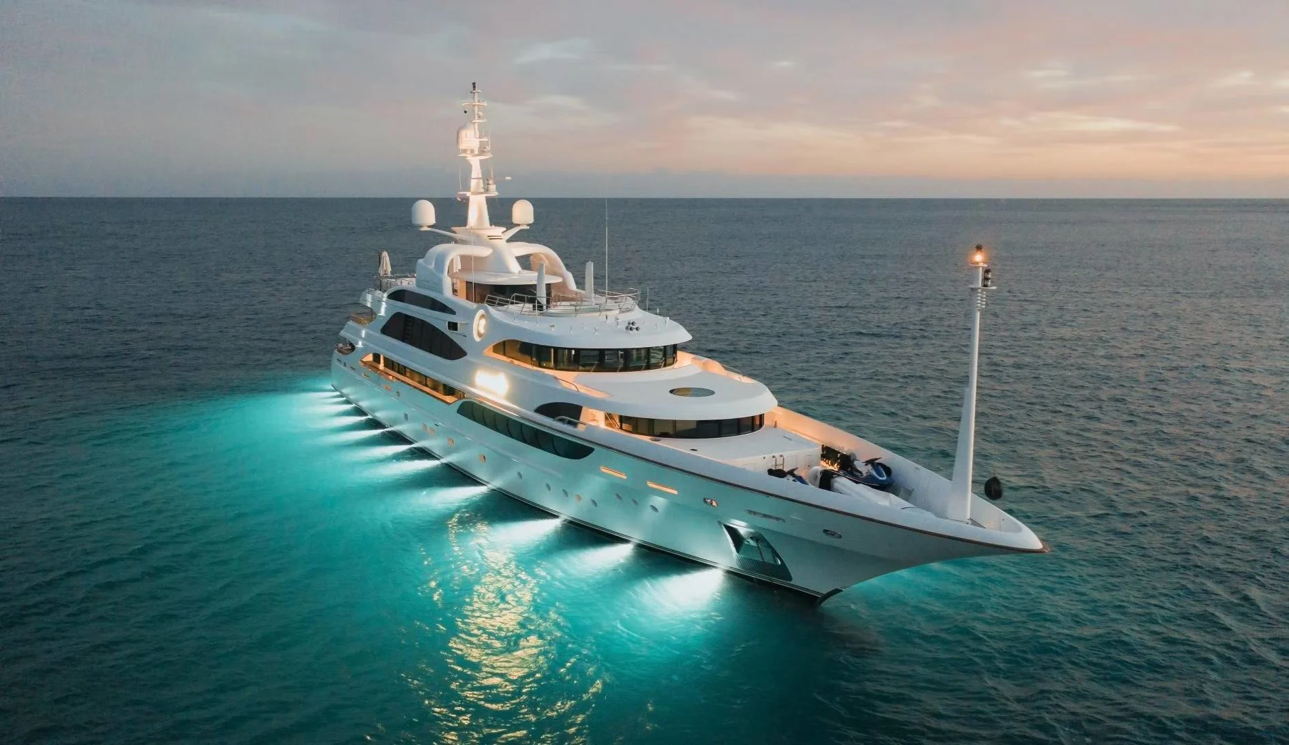 The Benetti Sorrento mega yacht.