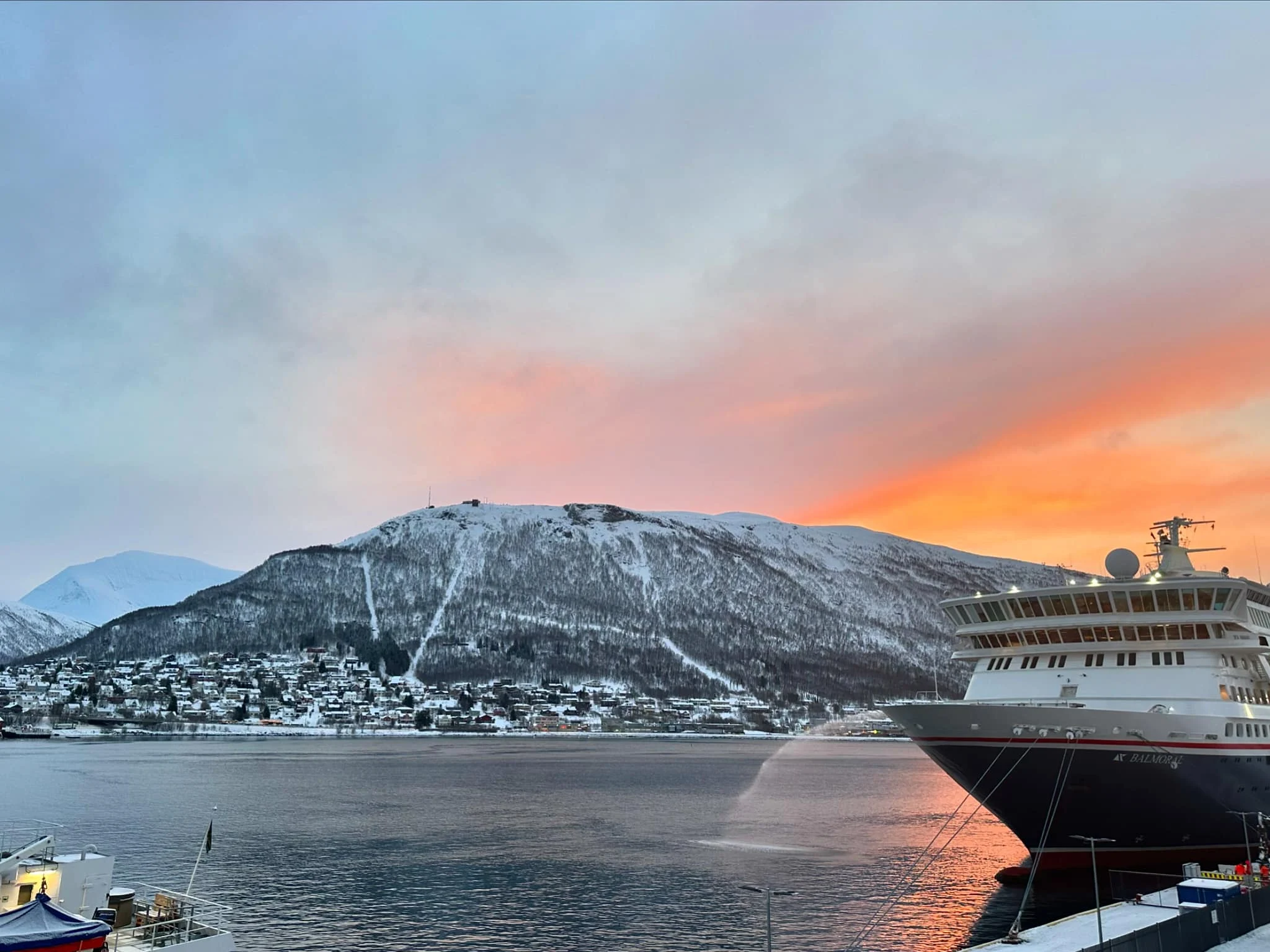 Tromso, Norway harbor