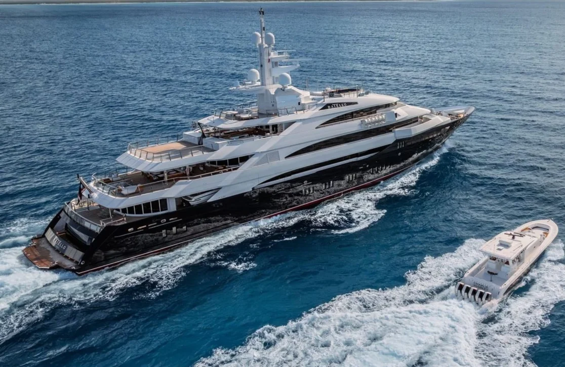 Yacht of the Month: The 262-Foot Batello Is a Floating Wellness Retreat and Adventure Playground