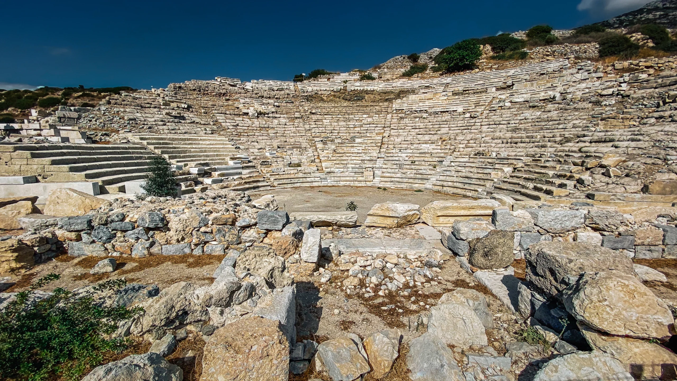 Ruin of ancient city of Knidos, Turkey
