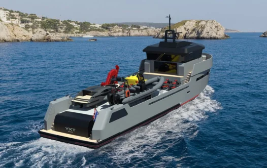 What Lies Beneath: Inside the 111′ Lynx Yacht That Travels With Its Own Submarine