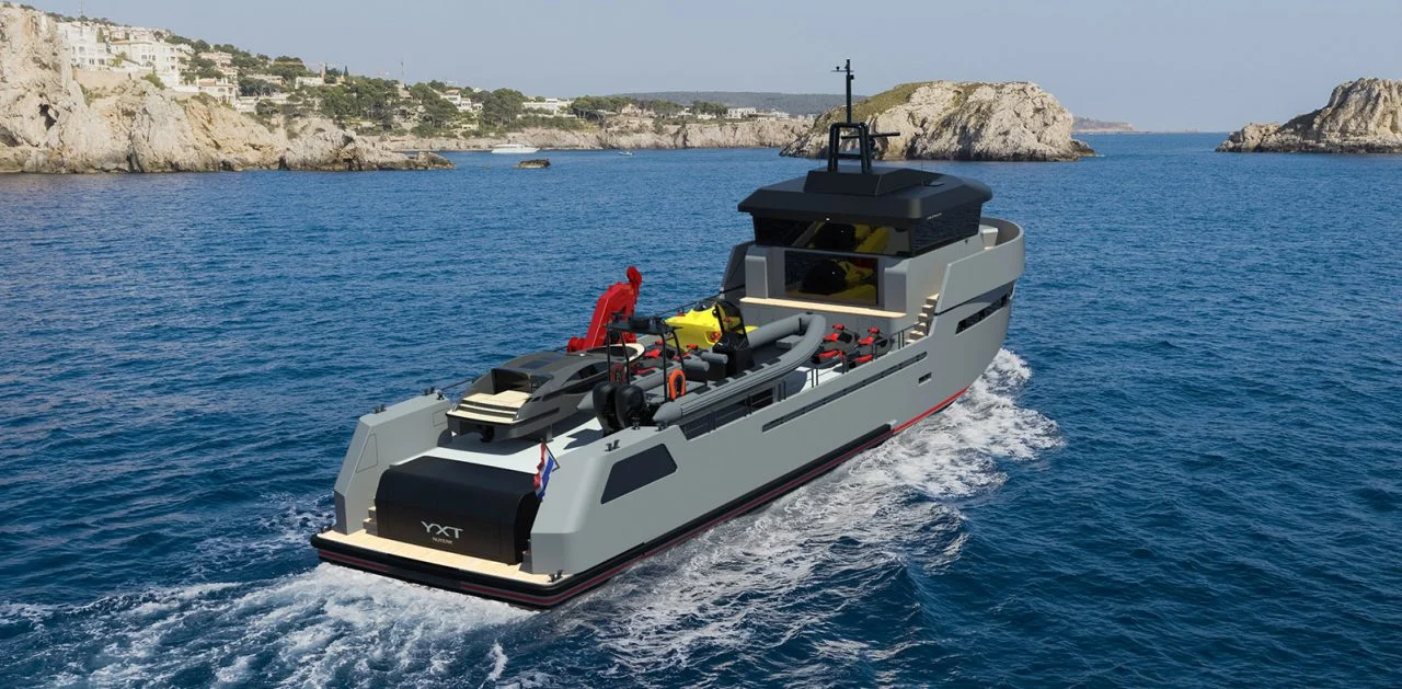 What Lies Beneath: Inside the 111′ Lynx Yacht That Travels With Its Own Submarine
