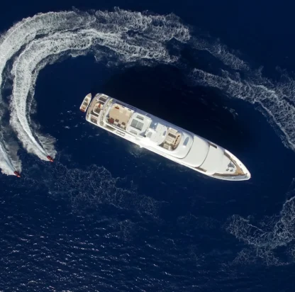Entertainment Superyachts Now Come With DJ Booths, Alfresco Cinemas, and Michelin-Star Chefs