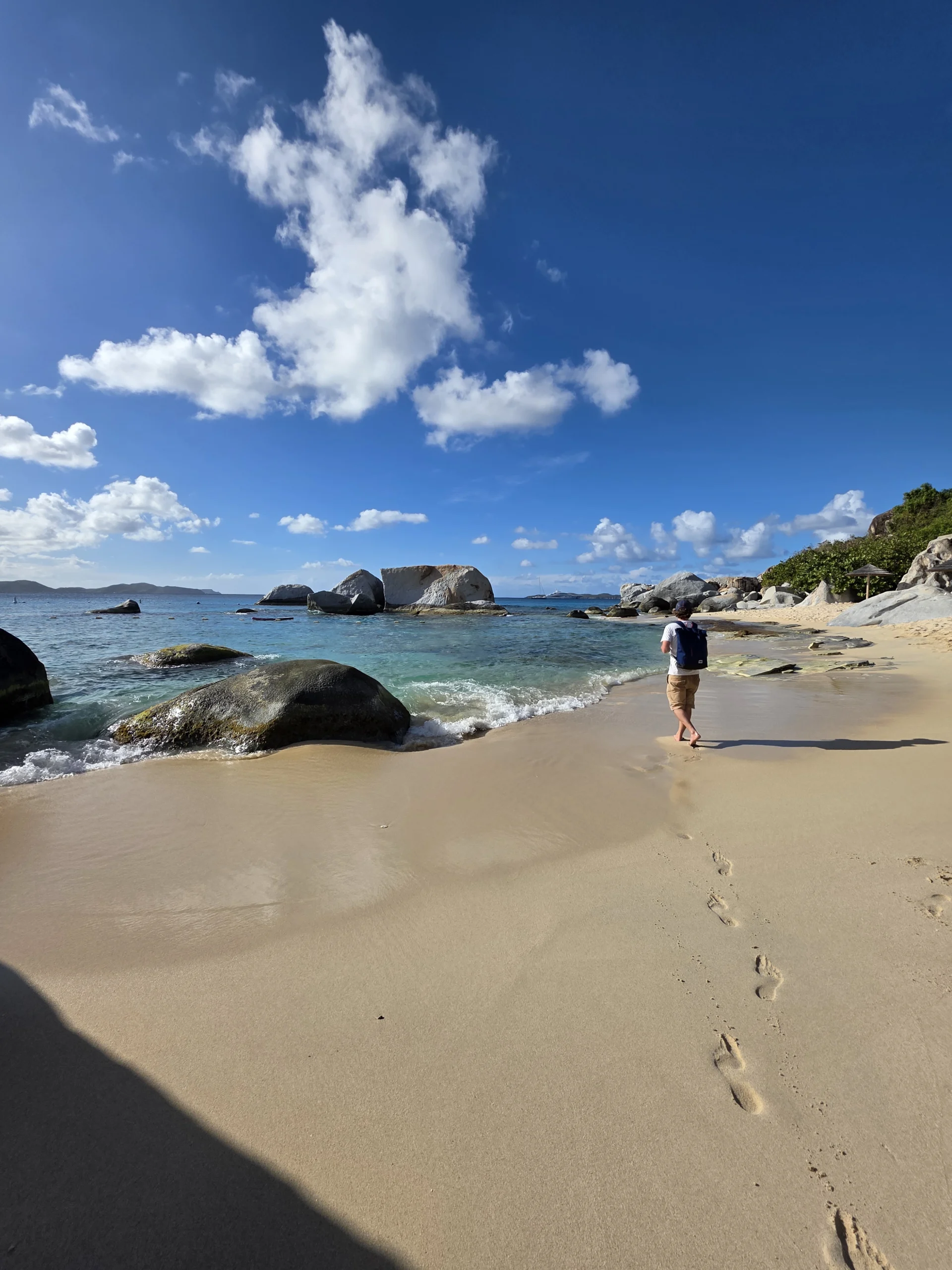 Beach in bvi