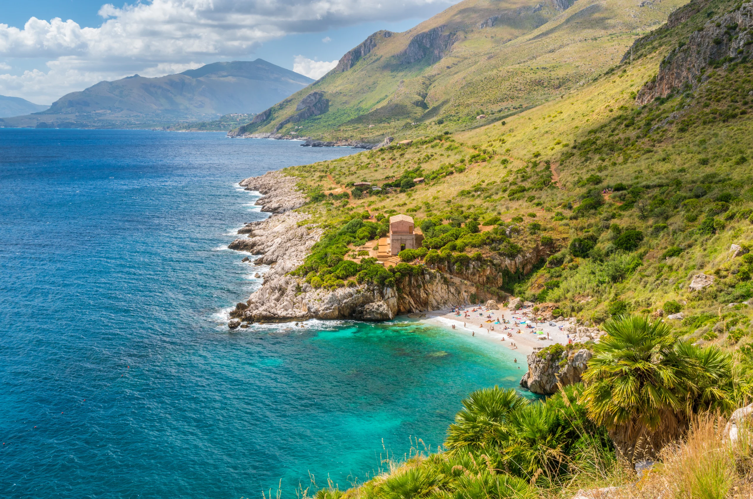 Riserva dello Zingaro, famous natural reserve in Sicily, southern Italy