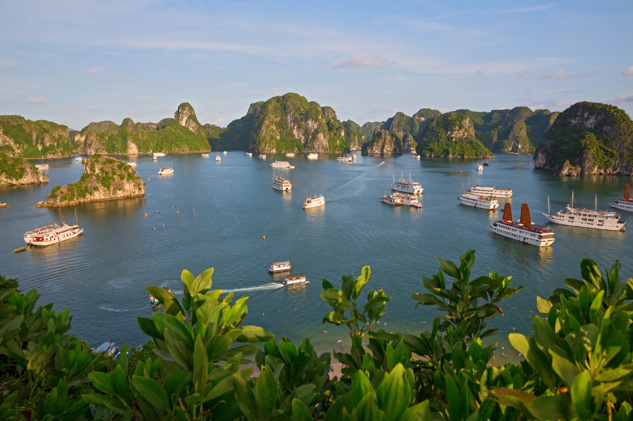Halong Bay from titop island, Vietnam