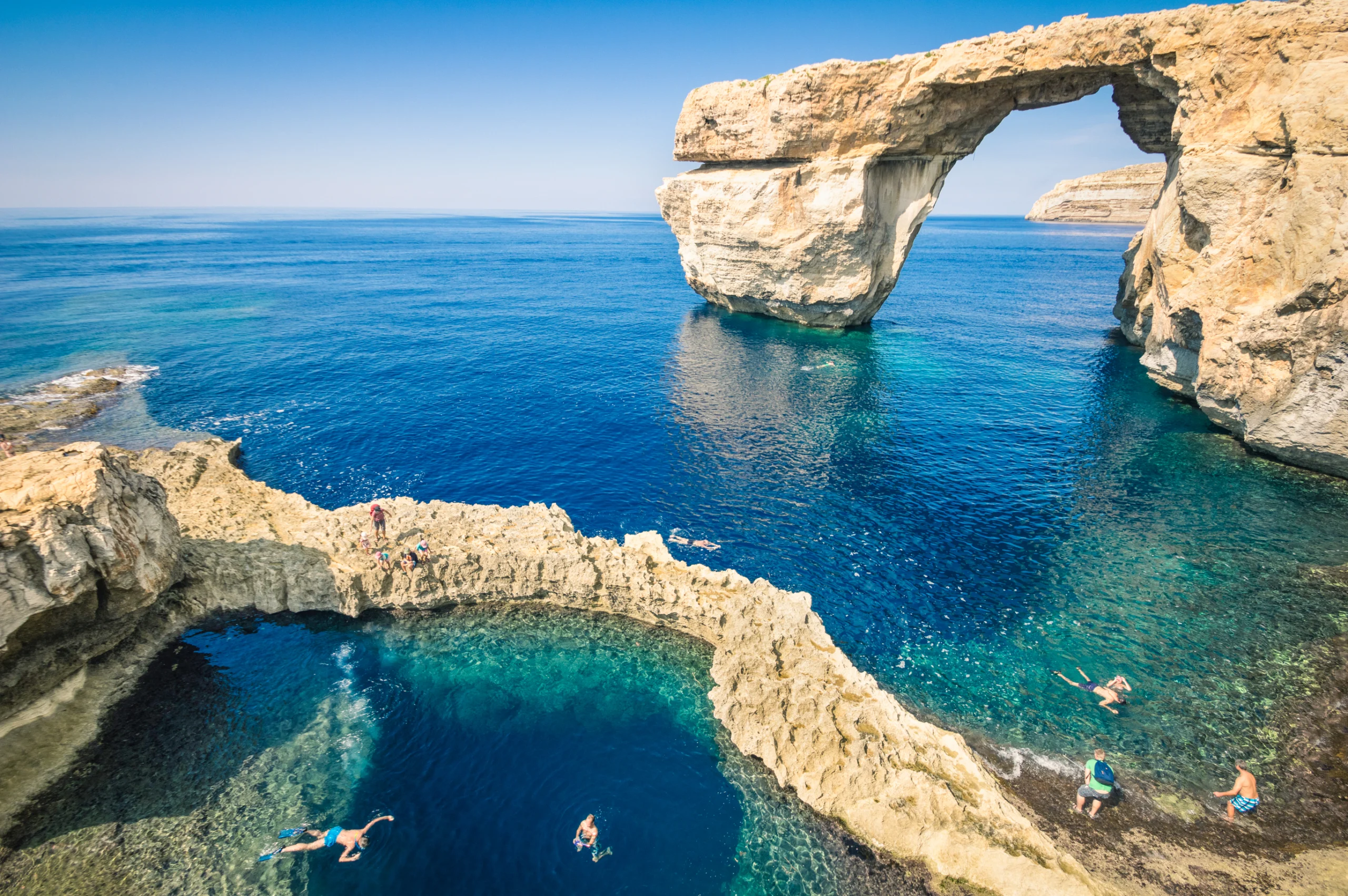 The Blue Hole, Dwejra, Malta