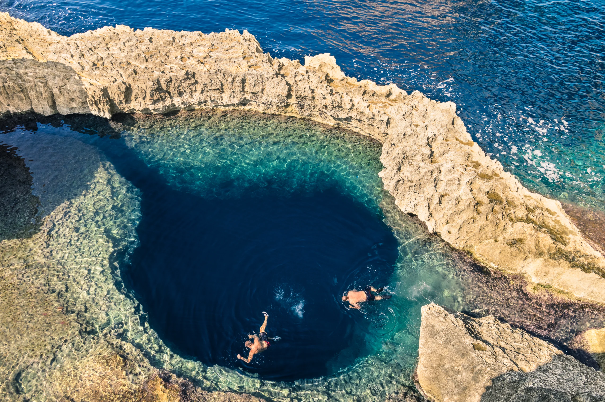 The Blue Hole, Dwejra, Malta