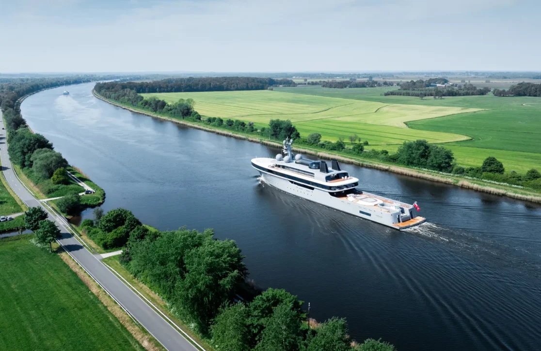 Meet Nausicaa: The 374-Foot Superyacht With a SkyDome, an Art Gallery, and a Fuel-Cell Future 