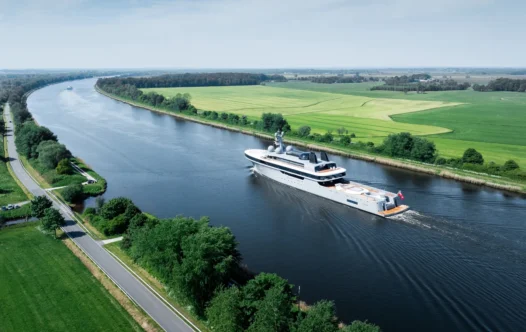 Meet Nausicaa: The 374-Foot Superyacht With a SkyDome, an Art Gallery, and a Fuel-Cell Future 