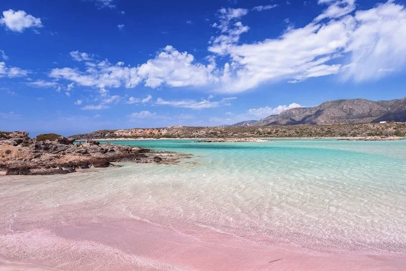 Greece beaches, Elafonissi Beach, Crete